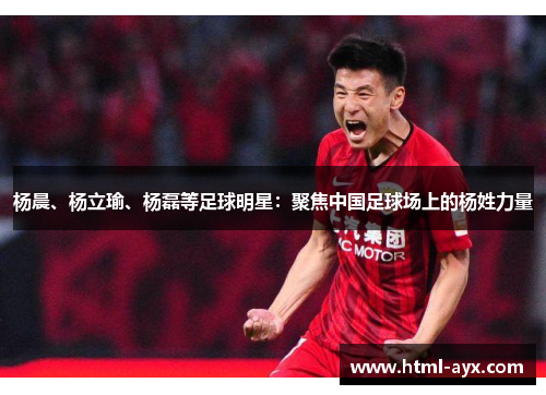 杨晨、杨立瑜、杨磊等足球明星:聚焦中国足球场上的杨姓力量 杨晨、杨立瑜、杨磊等足球明星:聚焦中国足球场上的杨姓力量