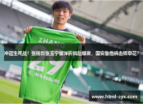 冲冠生死战！张稀哲张玉宁留洋折戟后爆发，国安靠他俩击败申花？
